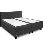Nette boxspring 160x210, 210 cm, Tweepersoons, Ophalen of Verzenden, Zo goed als nieuw
