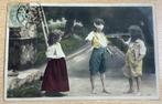 fr 1906 kinderen spelen Blindemannetje kinder tikspel, Verzamelen, Verzenden, Voor 1920, Gelopen, Overige thema's