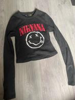 Nirvana shirt maat XS, Maat 34 (XS) of kleiner, Ophalen of Verzenden, Zo goed als nieuw, Korte mouw