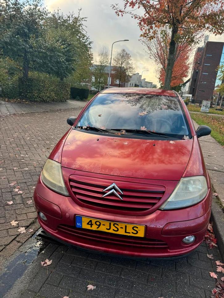 Citroën C3 1.4 I 2002 Rood, Auto's, Citroën, Particulier, C3, ABS, Airbags, Airconditioning, Centrale vergrendeling, Cruise Control