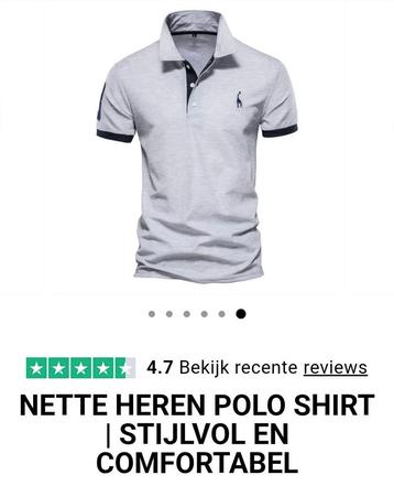 Stijlvolle Polo Shirt voor Heren - nieuw beschikbaar voor biedingen