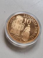 Oud Lunterse Dukaat 1997 Lunteren penning in capsule UNC-, Ophalen of Verzenden, Overige materialen
