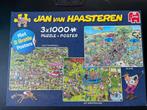 Jan van Haasteren 3x1000 Puzzel, Ophalen, Meer dan 1500 stukjes, Zo goed als nieuw, Legpuzzel