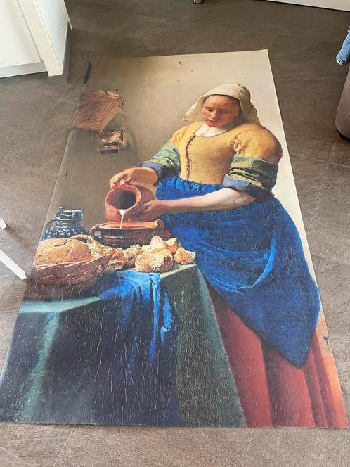 Het Melkmeisje - Groot Formaat behang  ( en meer), Antiek en Kunst, Kunst | Schilderijen | Klassiek, Ophalen