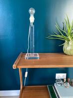 Vintage tafellamp plexiglas, Ophalen of Verzenden, Kunststof, Minder dan 50 cm