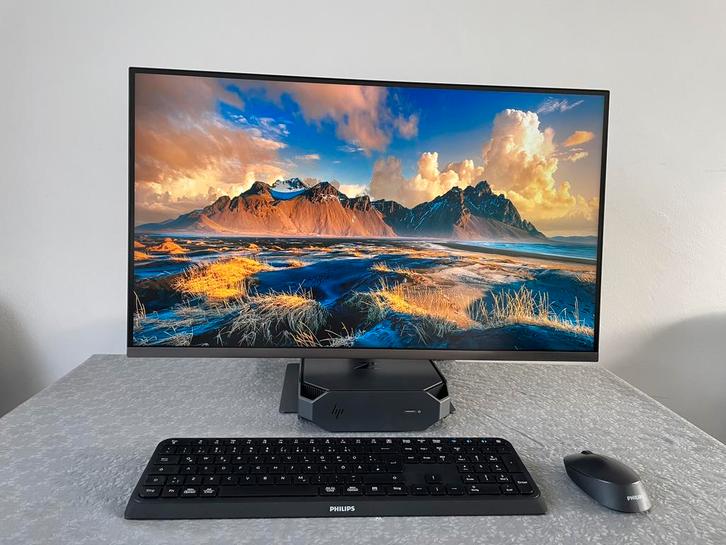 Werkstation Set, 32 inch 4K monitor, Core i9 10e, 64GB, 1TB, Computers en Software, Desktop Pc's, Zo goed als nieuw, 4 Ghz of meer