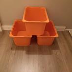 Trofast bakken voor trofast Ikea kast 3x oranje, Doe-het-zelf en Verbouw, Kratten en Dozen, Ophalen, Gebruikt, Minder dan 50 cm