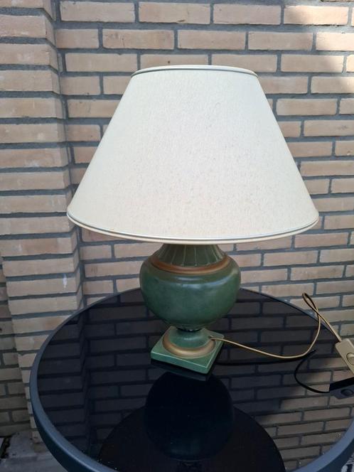 Vintage Tafellampen - Set van 2, Huis en Inrichting, Lampen | Tafellampen, Gebruikt, Minder dan 50 cm, Stof, Overige materialen