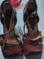 Zomerschoenen maat 36, Bruin, Ophalen of Verzenden, Schoenen met hoge hakken, Gedragen