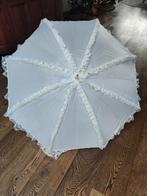 Witte Bruiloft Paraplu - diameter 125cm, Ophalen of Verzenden