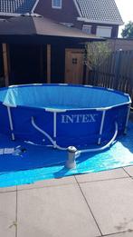 zwembad, Tuin en Terras, 200 tot 300 cm, Rond, Zo goed als nieuw, Opzetzwembad