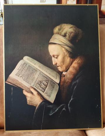 Prent moeder van Rembrandt beschikbaar voor biedingen