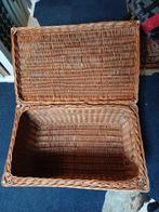 Rietenmand opberg of wasmand, Ophalen