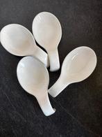 Amuselepels porselein wit, Ophalen of Verzenden, Zo goed als nieuw, Los bestek