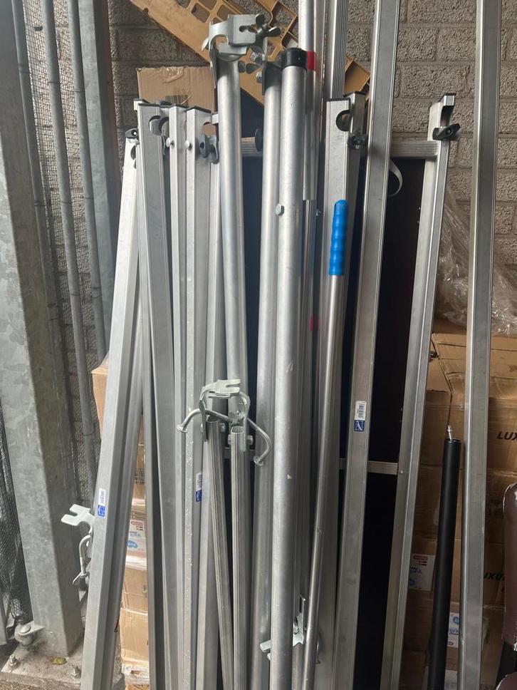 Rolsteiger / Kamersteiger te koop, Doe-het-zelf en Verbouw, Steigers, Gebruikt, Rolsteiger of Kamersteiger, 2 tot 5 meter, Ophalen of Verzenden