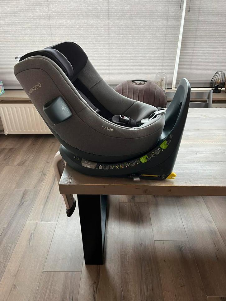 Swandoo Marie 3 autostoel Grijs., Kinderen en Baby's, Autostoeltjes, Zo goed als nieuw, Overige merken, 0 t/m 18 kg, Isofix, Verstelbare rugleuning