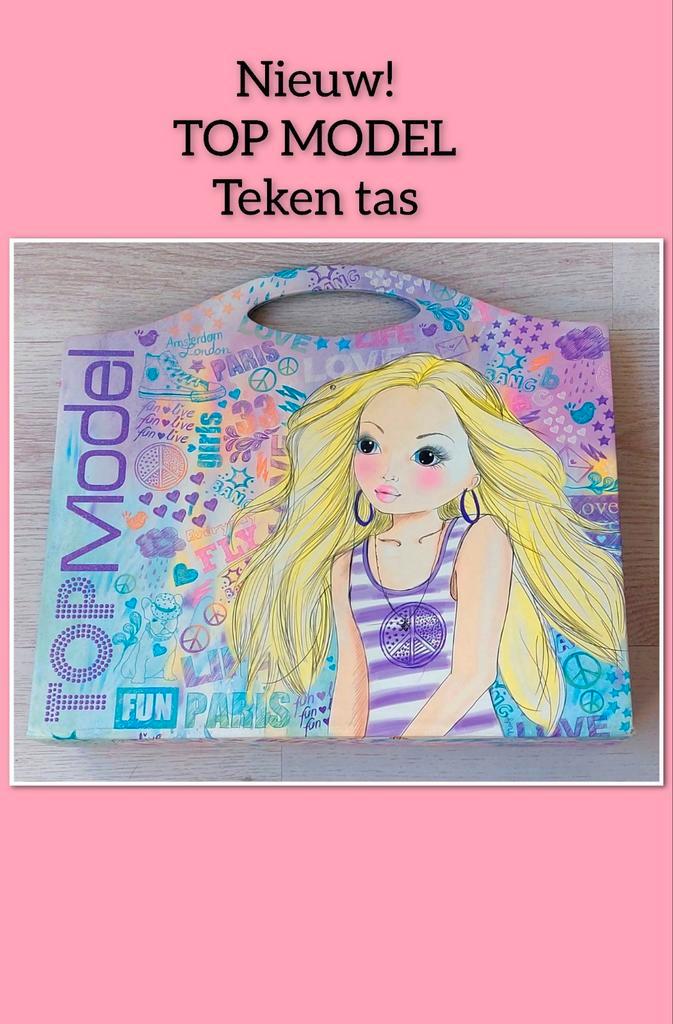 Top Model Tekentas - Nieuwstaat!, Kinderen en Baby's, Speelgoed | Educatief en Creatief, Zo goed als nieuw, Knutselen, Ophalen of Verzenden