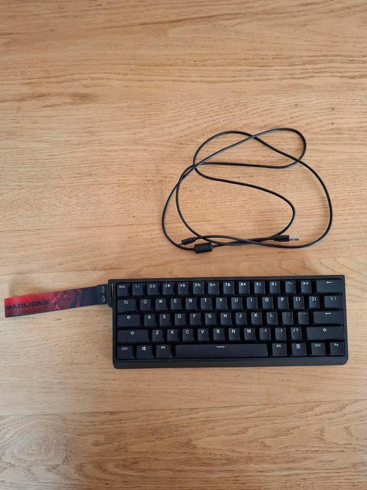 Madlions Mad60HE Toetsenbord - Gaming, Computers en Software, Toetsenborden, Gebruikt, Qwerty, Bedraad, Gaming toetsenbord, Ophalen of Verzenden