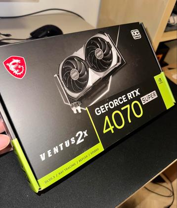 4070S 12GB Vram 5 maanden oud + garantie beschikbaar voor biedingen