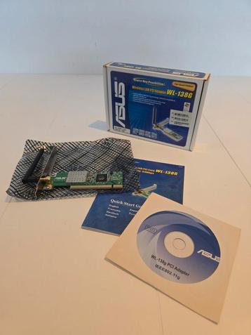 ASUS WL-138G Wireless LAN PCI Adapter  beschikbaar voor biedingen