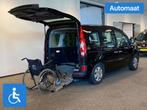 Renault Kangoo Rolstoelauto Automaat 3+1 (airco), Auto's, Renault, Stof, Zwart, Origineel Nederlands, Bedrijf