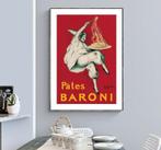 Leonetto Cappiello : Pates Baroni Art Deco Affiche Poster, Antiek en Kunst, Ophalen of Verzenden