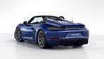 Porsche 718 Spyder RS, Achterwielaandrijving, Gebruikt, Blauw, Leder en Stof