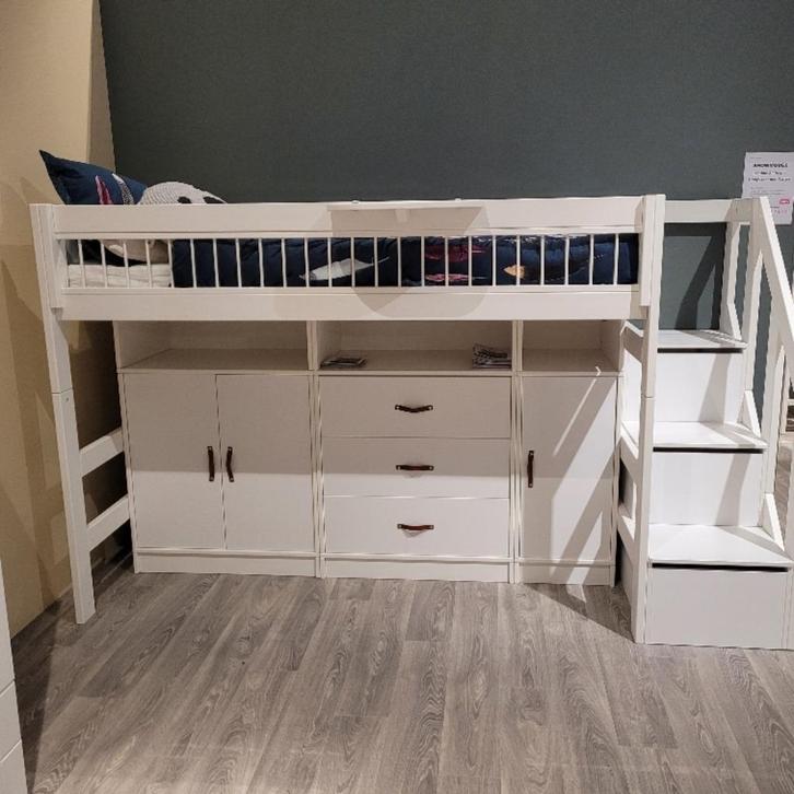 LifeTime All-in-one Hoogslaper met Kasten, Kinderen en Baby's, Overige Kinderen en Baby's, Zo goed als nieuw, Ophalen