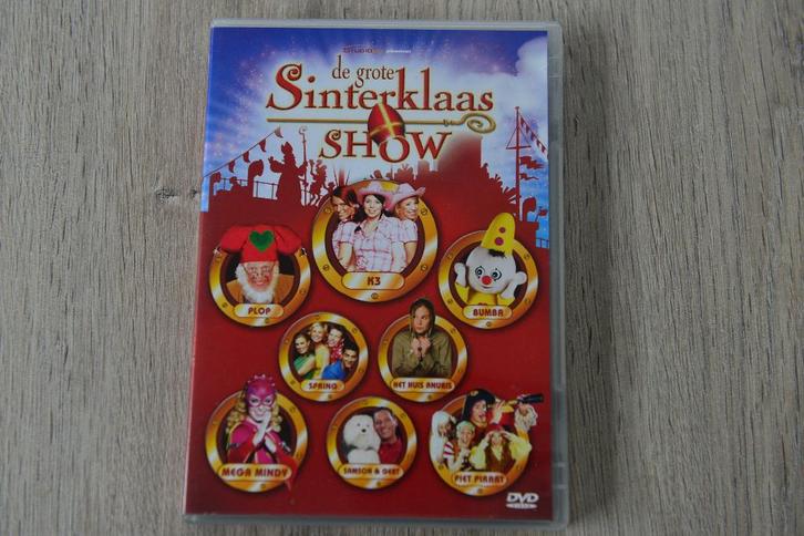 STUDIO 100 == DE GROTE SINTERKLAAS SHOW, Cd's en Dvd's, Dvd's | Kinderen en Jeugd, Zo goed als nieuw, Alle leeftijden, Verzenden