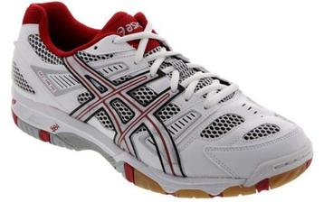 Asics Gel Tactic - Wit/Lightening/Rood - Maat 46,5 (NIEUW) beschikbaar voor biedingen