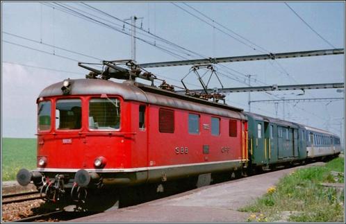HAG 222 Zwitserse metalen oldtimer loc Re4/4 SBB ovp Marklin, Hobby en Vrije tijd, Modeltreinen | H0, Zo goed als nieuw, Locomotief