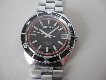 Citizen automatic - vintage duikhorloge beschikbaar voor biedingen