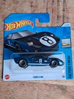 Hot Wheels Ford GT40 blauw nieuw in verpakking, Ophalen of Verzenden, Nieuw, Auto
