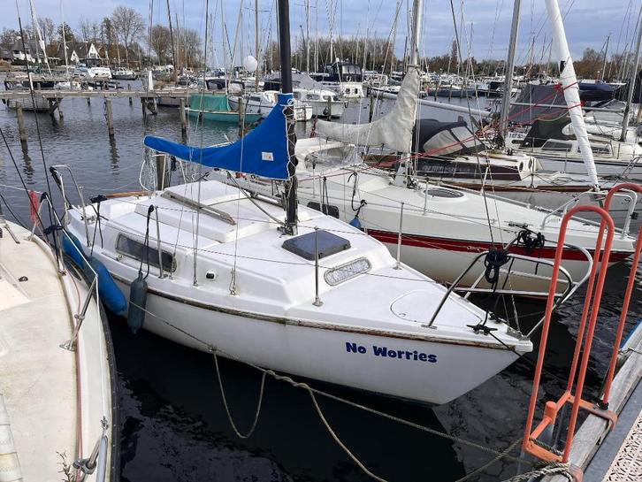 Neptun 20, Watersport en Boten, Kajuitzeilboten en Zeiljachten, Gebruikt, Tourjacht of Cruiser, Polyester, Tot 6 meter, Benzine
