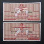 2 x 25 Cent 1944 Westerbork UNC [Opvolgende Serienummers], Verzenden, Setje