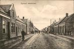 Fijnaart Molenstraat volk en tramrails, Verzamelen, Ansichtkaarten | Nederland, Verzenden, 1920 tot 1940, Gelopen, Noord-Brabant
