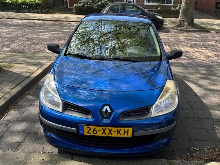 Renault Clio 1.2 16V 55KW 5-DRS E4 2007 Blauw, Auto's, Renault, Particulier, Clio, Airbags, Centrale vergrendeling, Elektrische ramen