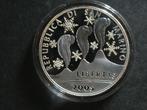San Marino 5 euro 2006 kerstmunt zilver, Ophalen of Verzenden, Losse munt, 2 euro, Zilver