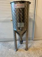 RVS conisch vergisting vat 50 liter, Ophalen, Zo goed als nieuw, Rvs, Kookpan of Snelkookpan