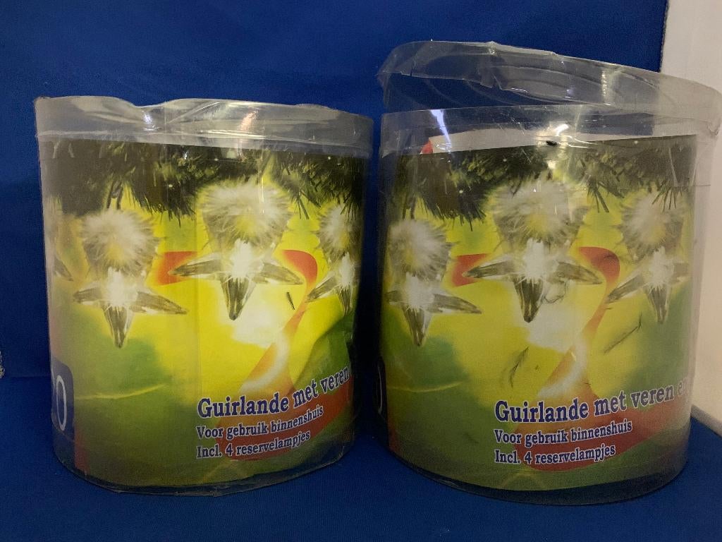 Guirlande met veren en sterren, Niet bekend, Niet bekend, Nieuw, Ophalen of Verzenden