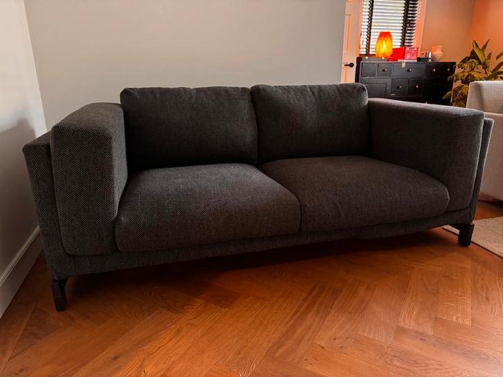 IKEA Nockeby 2-zits bank, Huis en Inrichting, Banken | Bankstellen, Zo goed als nieuw, Rechte bank, Tweepersoons, 75 tot 100 cm
