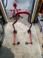 Paddock stand 2x Voorwiel met lock en achter, Motoren, Ophalen of Verzenden, Gebruikt
