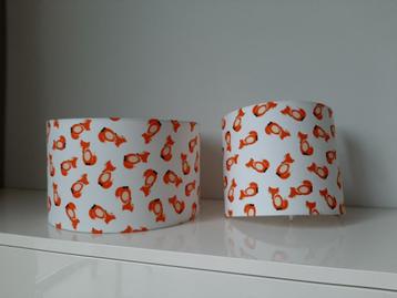 ZGAN: Retro Baby Shop hanglamp (kap) en wandlamp vosjes beschikbaar voor biedingen