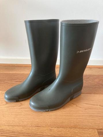 Hele nette regenlaarzen maat 38 | Groen, Dunlop beschikbaar voor biedingen