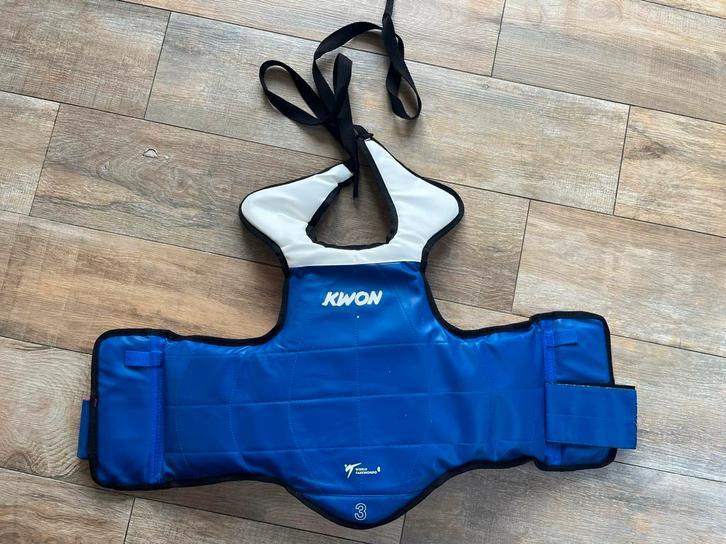 Taekwondo Beschermingsset Maat S/M, Sport en Fitness, Vechtsporten en Zelfverdediging, Gebruikt, Taekwondo, Vechtsportbescherming