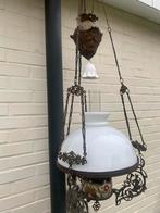 Antieke Petroleum Hanglamp, Antiek en Kunst, Antiek | Lampen, Ophalen