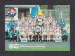 Voetbal Willem II Tilburg Elftalfoto Piet de Visser Sticker., Sport en Spel, Ongelopen, Ophalen of Verzenden, 1980 tot heden