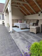 1 pallet 24 stuks Nature top 60X60X5 Nero Grey tegels NIEUW, Tuin en Terras, Tegels en Klinkers, Ophalen, Nieuw, 5 tot 10 m², Beton