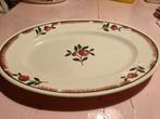 Vintage Franse Schaal - Handgeschilderd, Ophalen of Verzenden