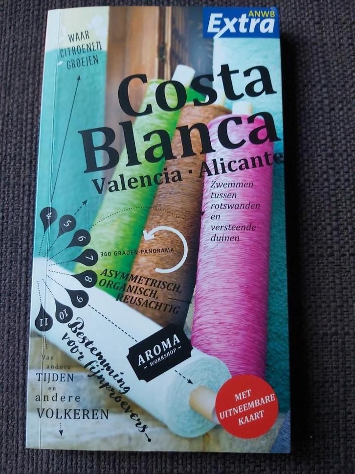 ANWB reisgids Costa Blanca (Valencia Benidorm) + kaart, Boeken, Reisgidsen, Gelezen, Reisgids of -boek, Europa, ANWB, Ophalen of Verzenden